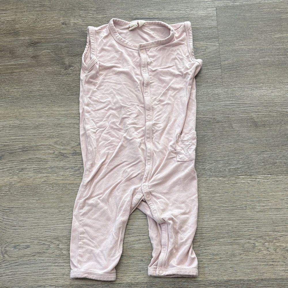 Sleeveless Baby Romper Kyte Baby in Light Pink, 18-24 months